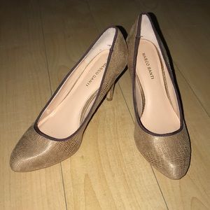 Marco Santi Tan Heels, size 7.5